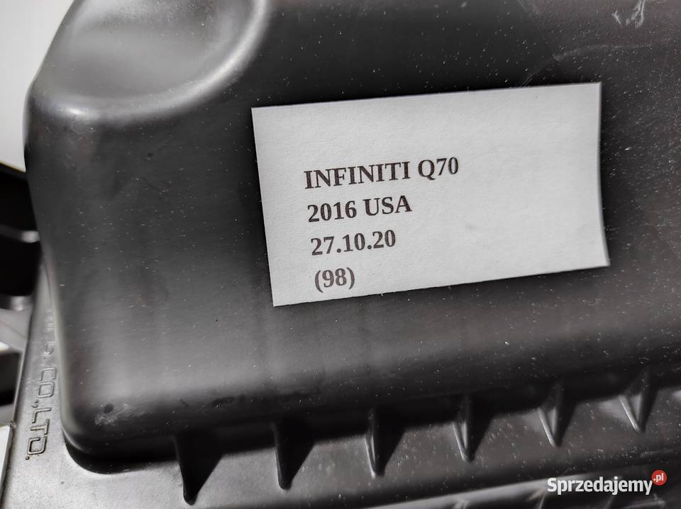 OBUDOWA FILTRA PRAWA EJ70A INFINITI Q70 M37 osobowe Silniki i osprzęt Nowy Tomyśl sprzedam