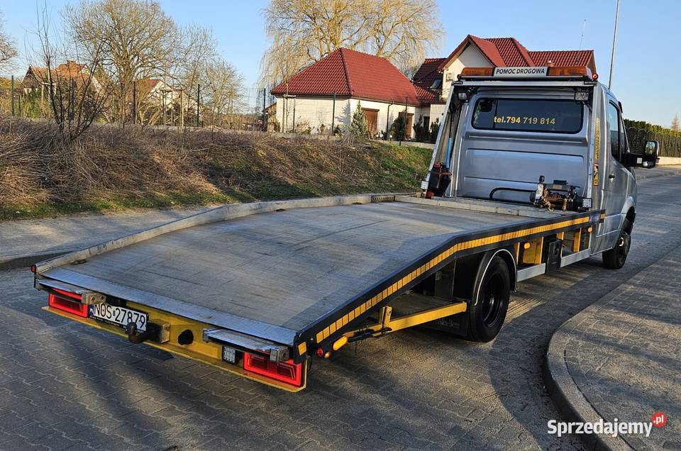 Mercedes Sprinter Pomoc Drogowa 5t Napęd tylna oś warmińsko-mazurskie Żabi Róg