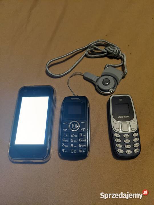 Sprzedam 3 mini telefony Elektronika Chorzele