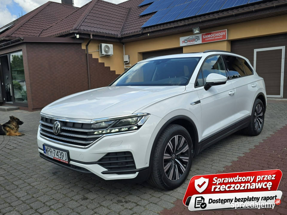 Volkswagen Touareg 30 V6 TDI 4Motion DSG isofix Samochody osobowe Nasiegniewo