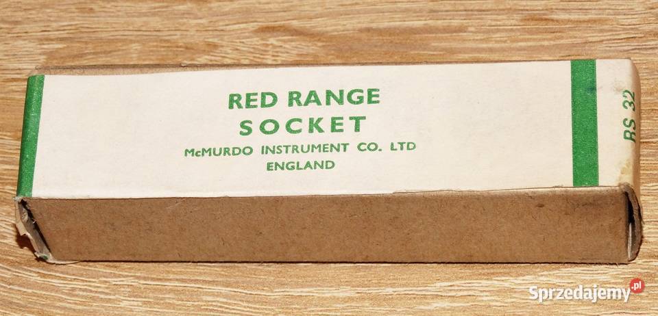 Złącze złocone gniazdo RED RANGE SOCKET RS 32 Gliwice