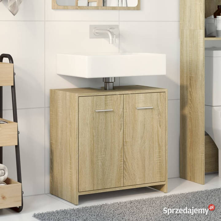 Szafka pod umywalkę dąb sonoma 60x33x60 WM849604 Warszawa