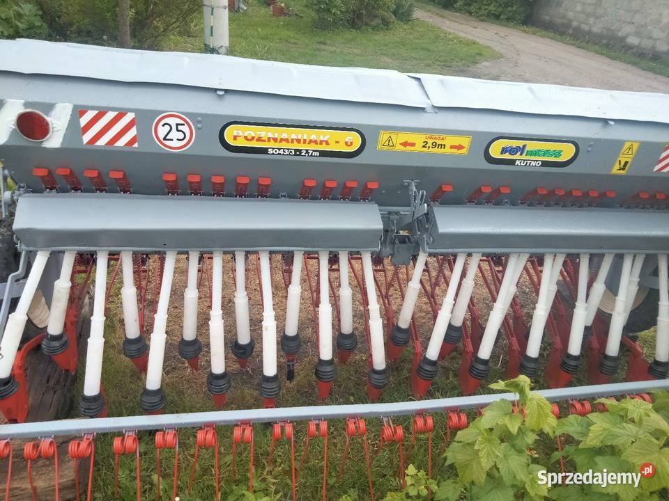 Siewnik zbożowy poznaniak Siewniki i sadzarki Rejowiec Fabryczny