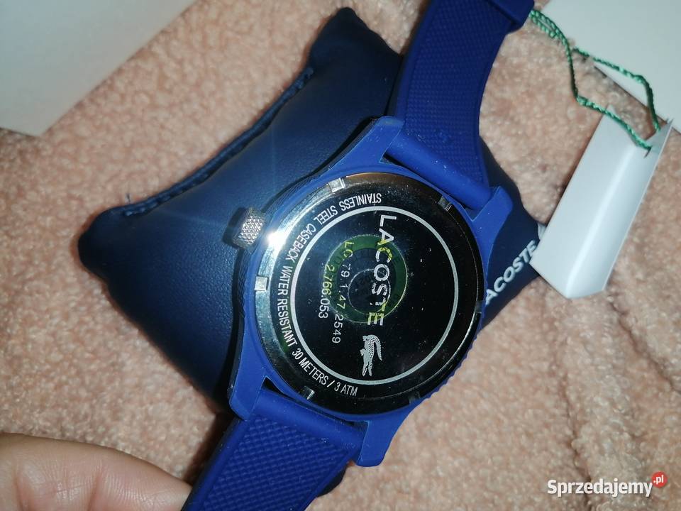 Zegarek LACOSTE NOWY z metką pudełkiem itd Leszno