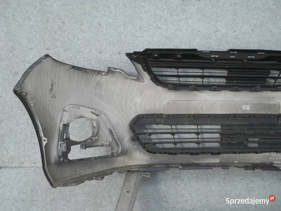 PEUGEOT 108 ZDERZAK PRZEDNI PRZÓD dolnośląskie Siechnice
