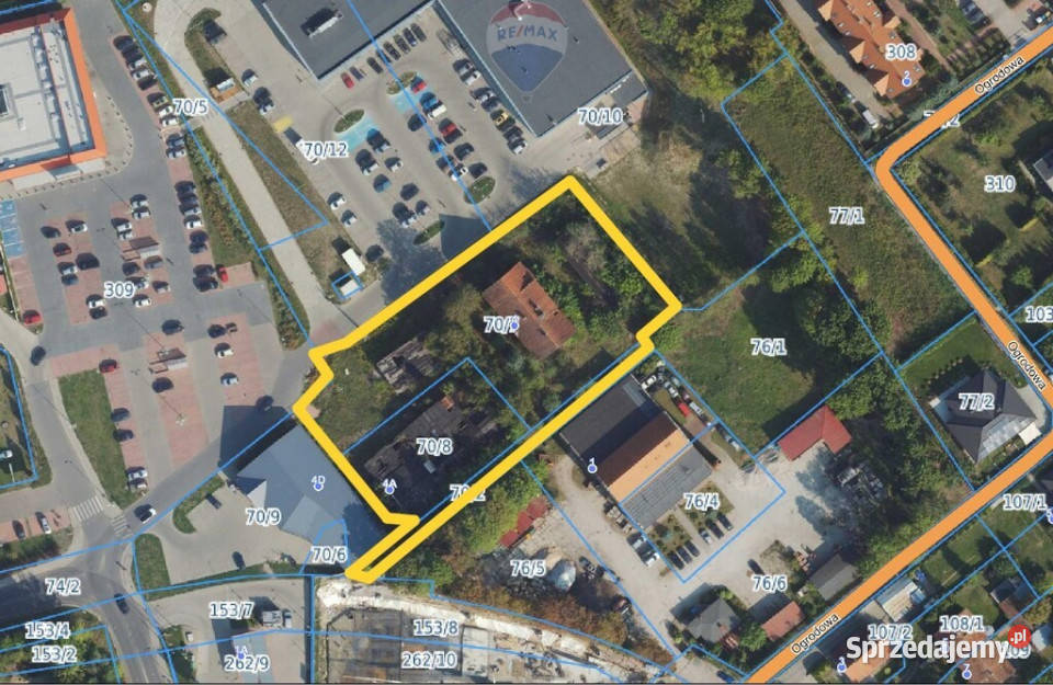 działka inwestycyjna w centrum Mrągowa Mrągowo