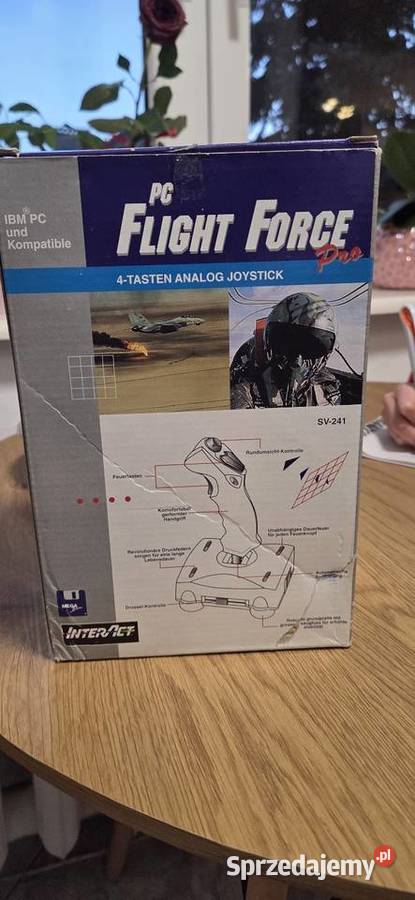 Retro Joystick PC Flight Force Pro InterAct Mszanowo sprzedam