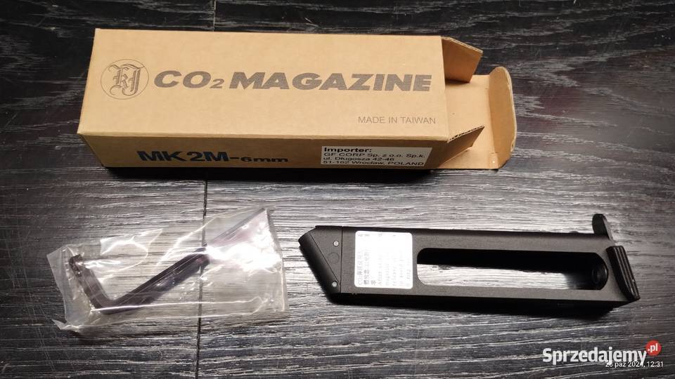 Replika asg KJW Mk2 co2 2 magazynki Piastów