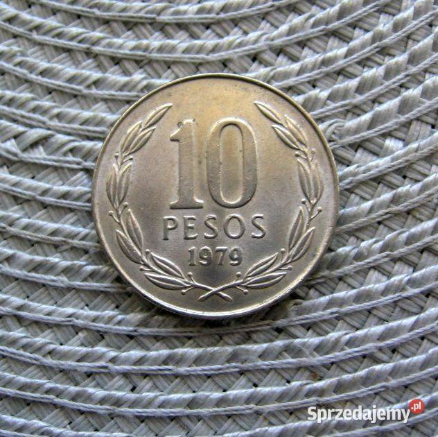 Chile 10 Peso 1979r Kalisz