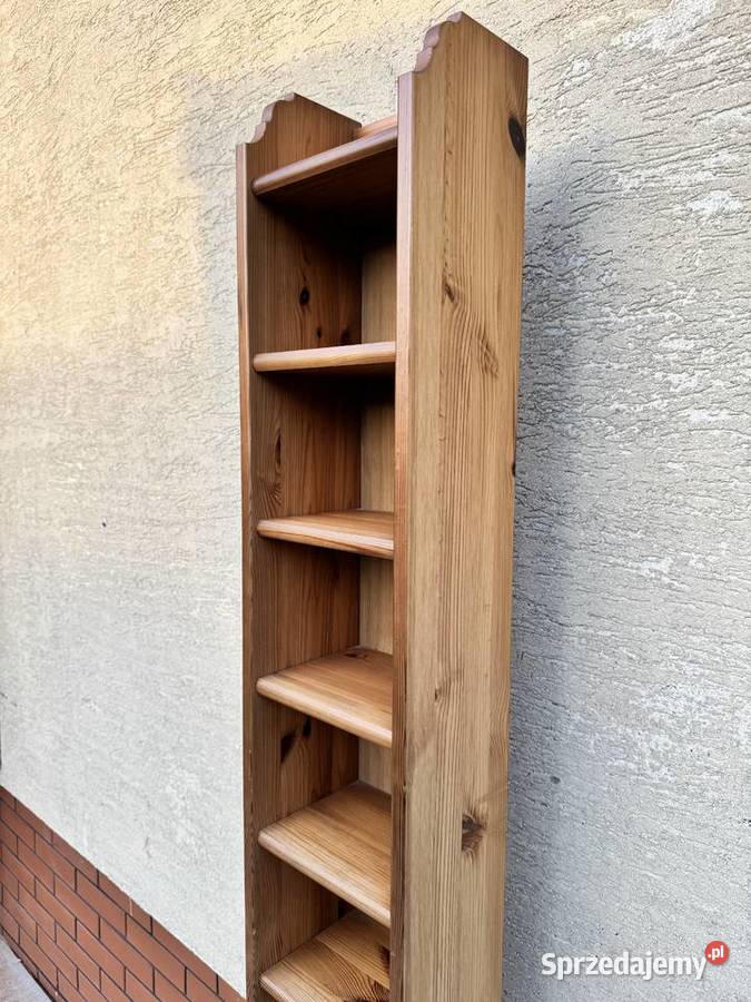 Słupek z półkami na płyty Ikea Leksvik regał Sulbiny