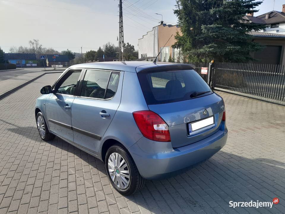 SKODA FABIA 14 benzyna 2009 oryginalny lakier Ciechanowiec