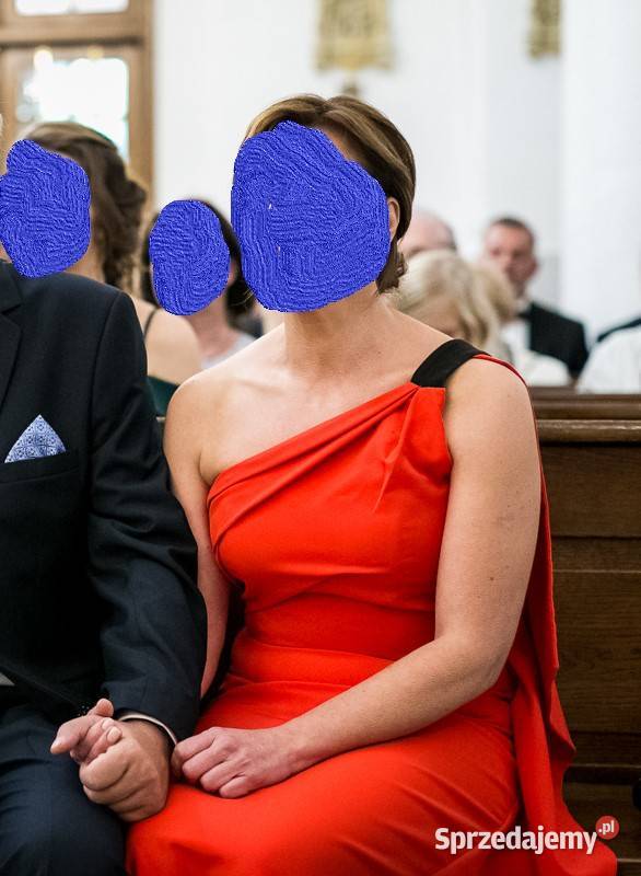 Sukienka weselna wizytowa firmy Laurelle jedyna Bez wzoru Warszawa