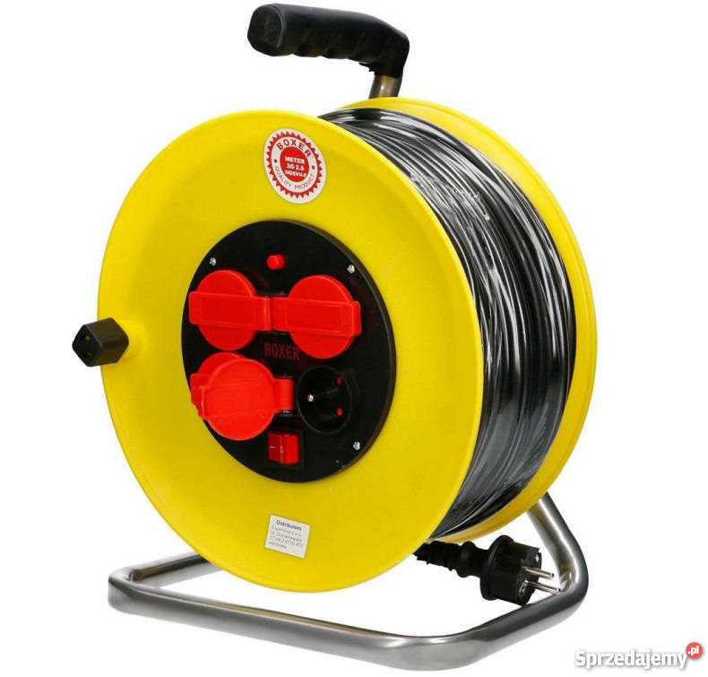 PRZEDŁUŻACZ BĘBNOWY na BĘBNIE 25m 3 x 25mm KABEL sprzedam