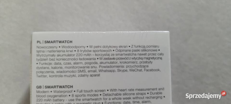 Hykker smartwatch EZ020214 NOWY sprzedam