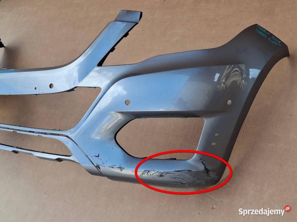 MERCEDES GLK X204 LIFT ZDERZAK PRZÓD PRZEDNI PDC Części samochodowe