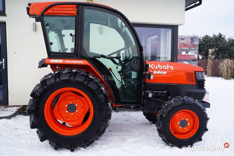 Kubota L3408 4x4 34 CAB podkarpackie Tajęcina