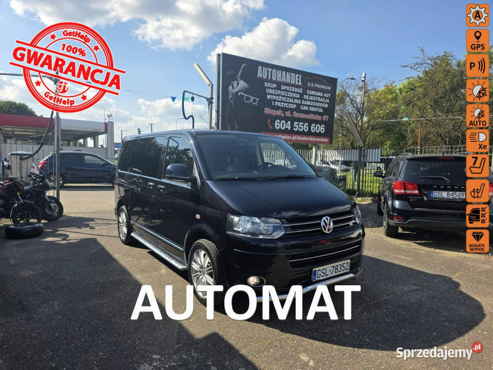 Volkswagen Multivan 20 TDI 180 Automat DSG Klima kurtyny powietrzne Słupsk