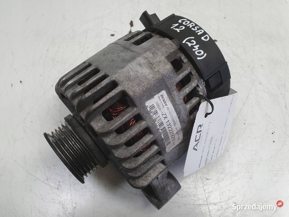 Opel Corsa D 12 0614r ALTERNATOR 70A 13222929 Janów