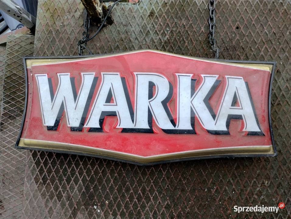 Reklama świetlna WARKA Bielsko-Biała