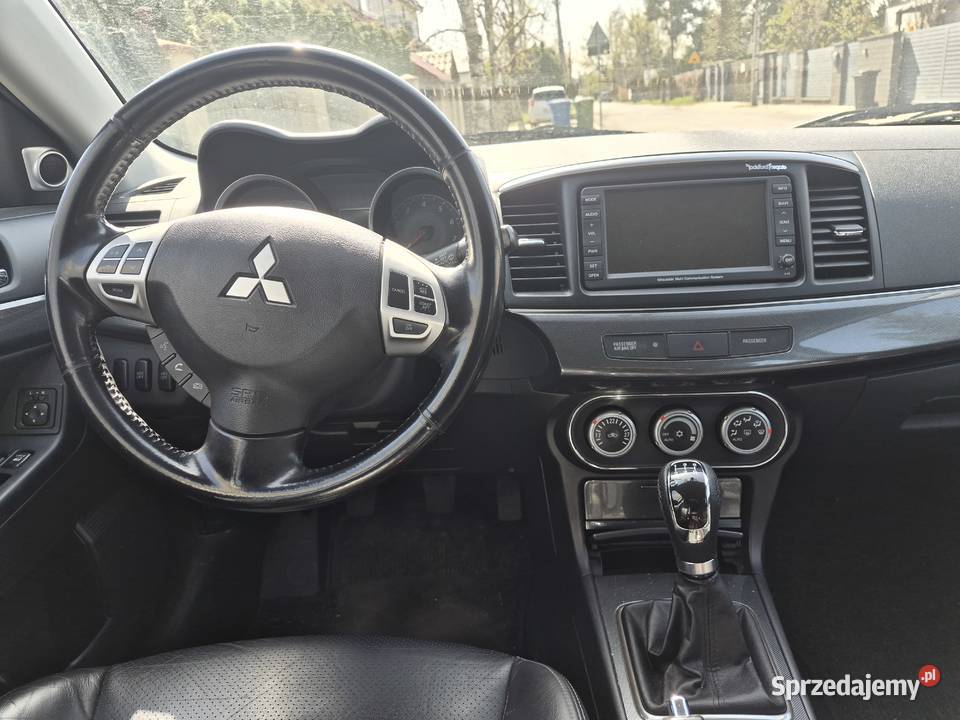 Mitsubishi Lancer 18 benzyna Lancer mazowieckie Blizne Łaszczyńskiego