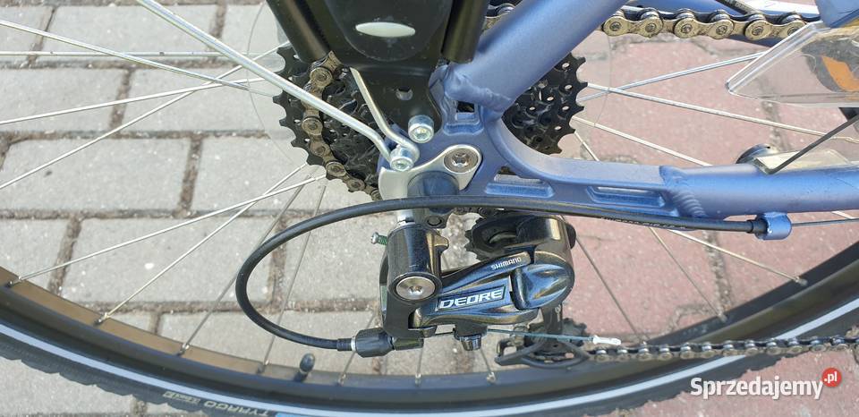 Kross Trans 70 niebieski koła 28 rama L 19 Rydułtowy