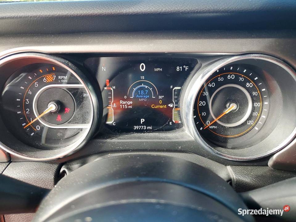 2023 JEEP WRANGLER SPORT biały śląskie