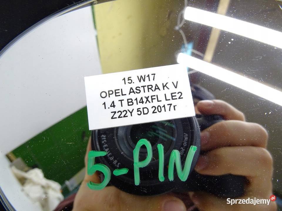 LUSTERKO LEWE LEWY PRZÓD PRZEDNIE OPEL ASTRA K V