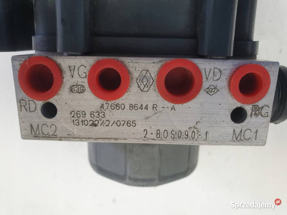Renault Captur POMPA ABS Sterownik 0265956035 Rudka