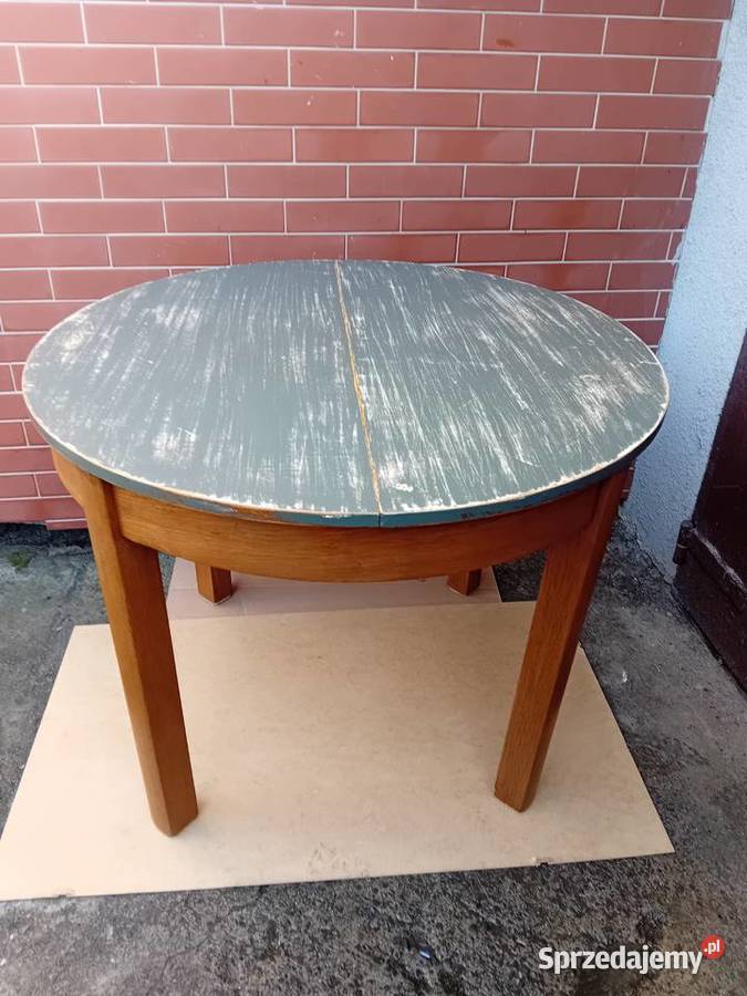 Stół okrągły drewniany 100 Bielsko-Biała