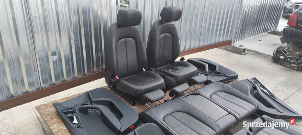 FOTEL FOTELE SKÓRA AUDI A6 C7 SEDAN AVANT LIFT 2 Przystajń