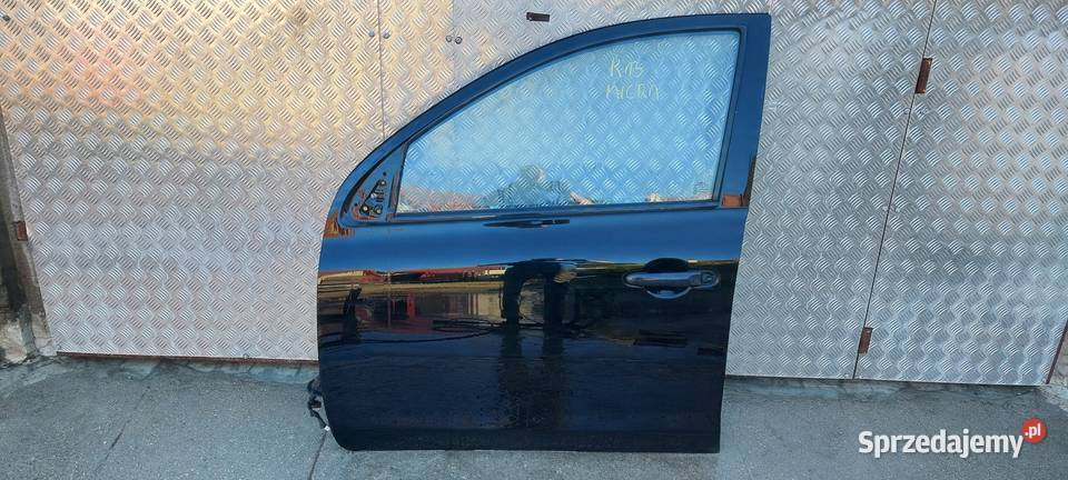 DRZWI LEWY PRZÓD NISSAN MICRA K13 LAKKH3G wielkopolskie Międzychód sprzedam