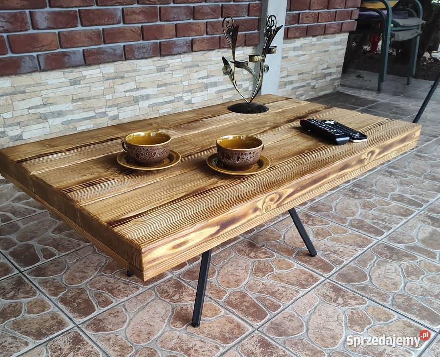 Stolik kawowy STARE DREWNO Loft Rustic Retro Ozorków