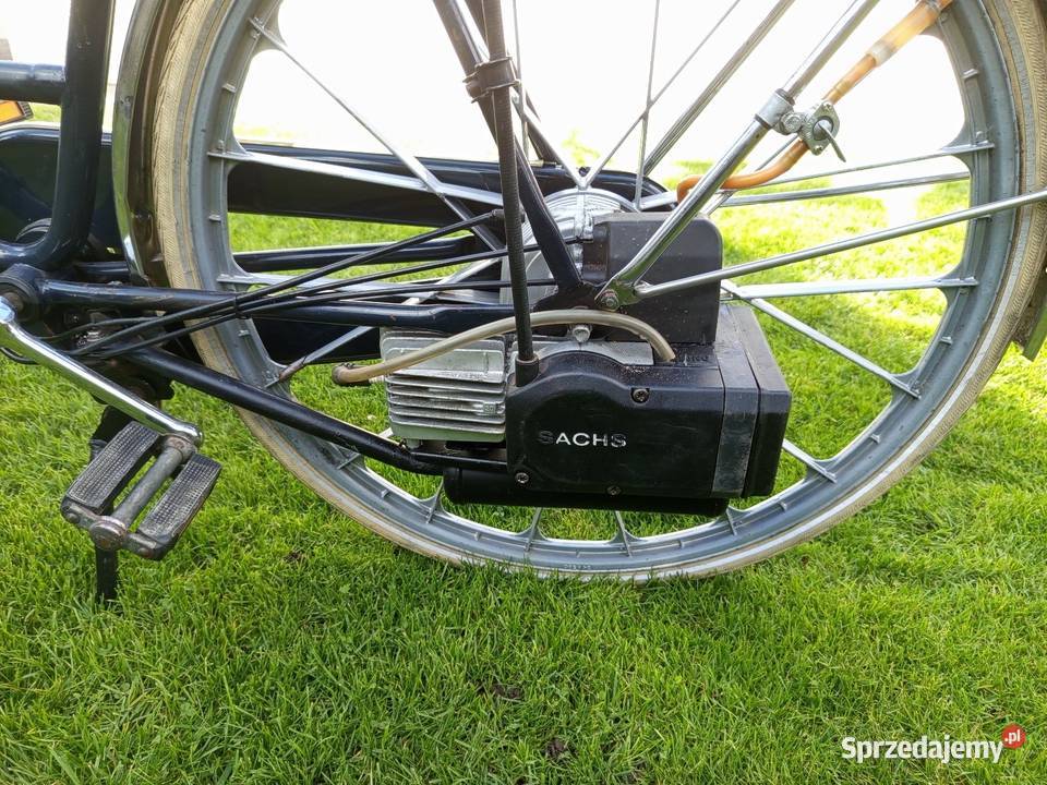 Rower spalinowy z silnikiem sachs Pojazdy elektryczne i spalinowe Suchodaniec