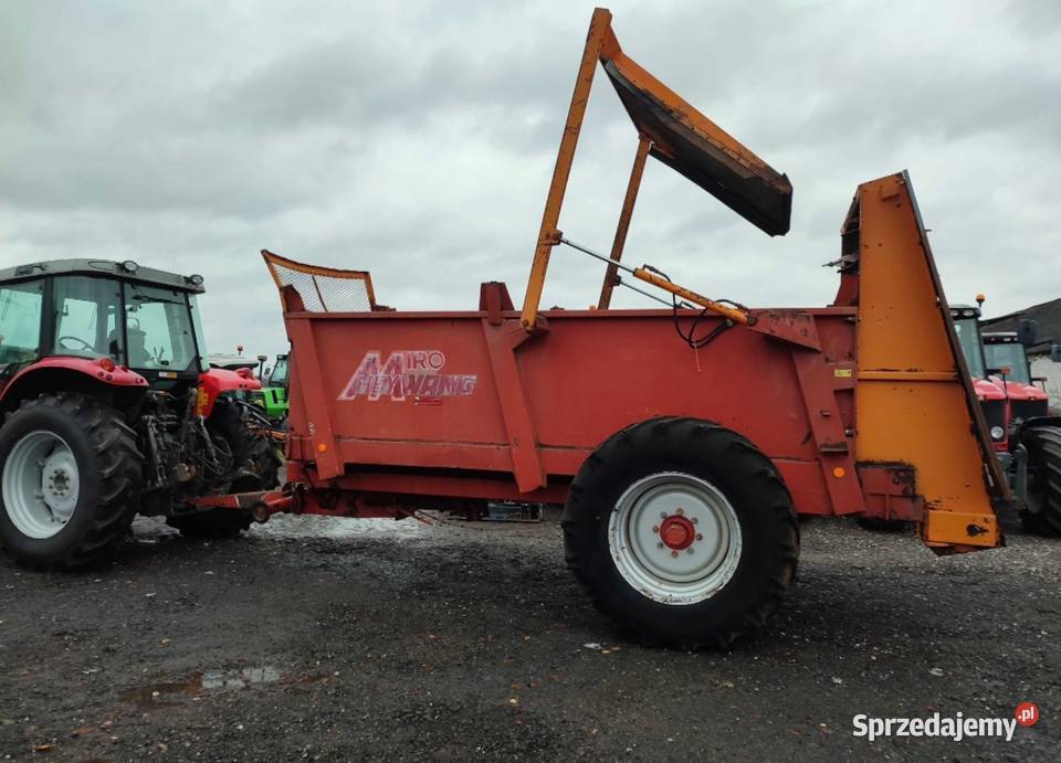 Rozrzutnik obornika Miro heywang nieuszkodzony lubelskie Grabów Szlachecki