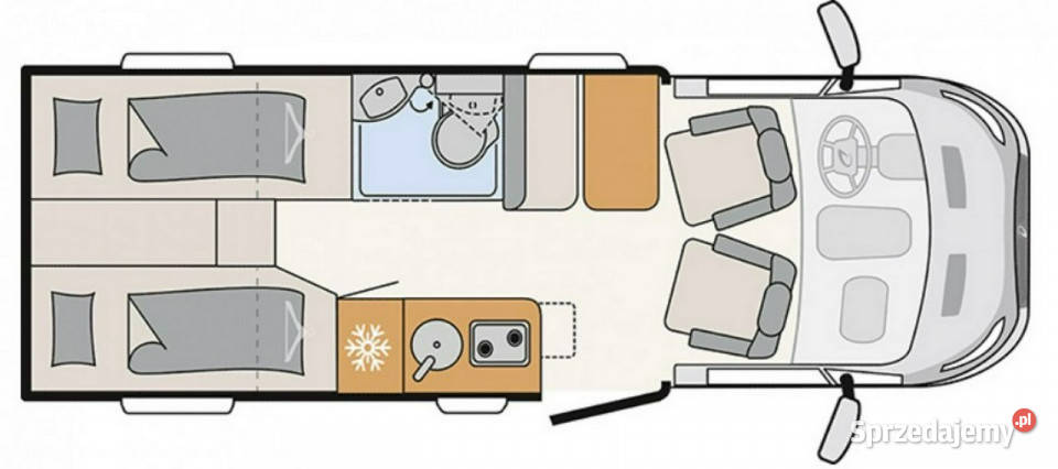 samochody kempingowe Dethleffs Globebus Go T45 pełny VAT Janki