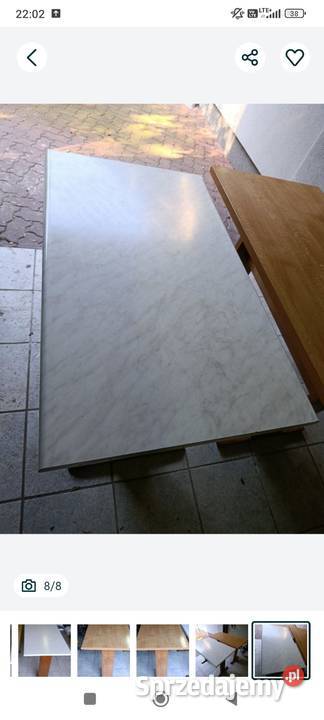 stół z białym blatem wielkopolskie Poznań