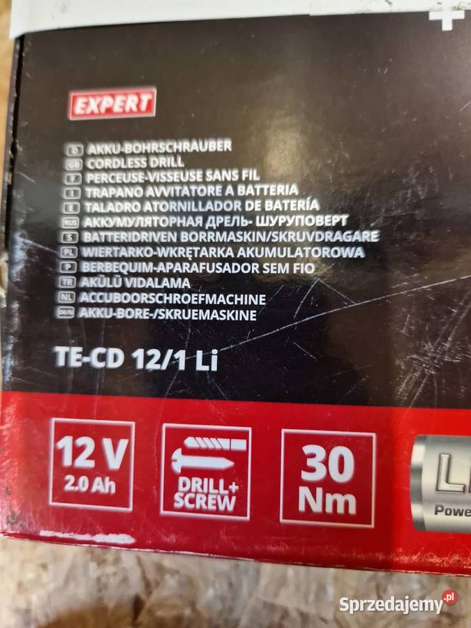 Wkrętarka akumulatorowe Einhell TECD 121 Li 12 V
