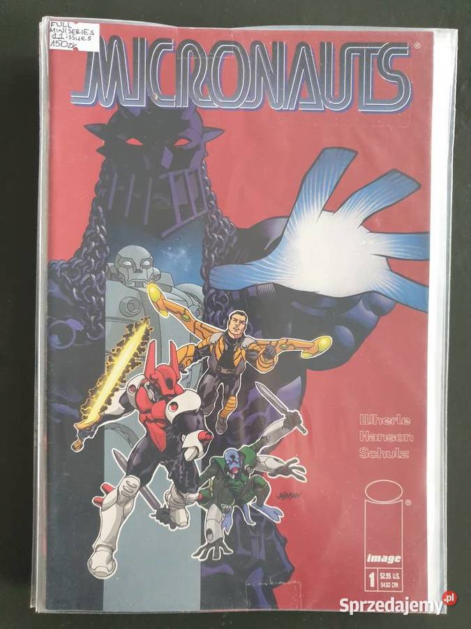 Manga Micronauts miniseria 11 komiksów Image USA Komiksy pomorskie Gdynia