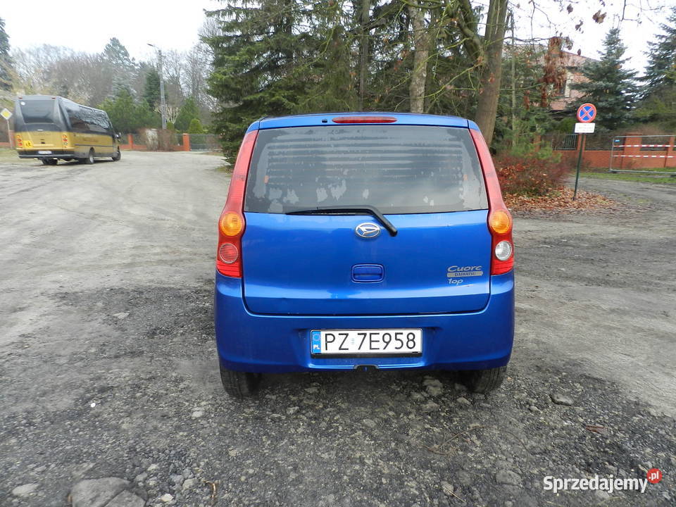 Daihatsu Cuore śliczny mały AUTOMACIK wspomaganie kierownicy Puszczykowo