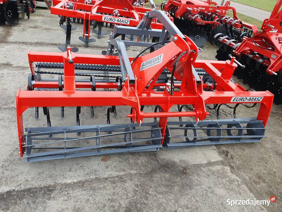 Agregat uprawowo siewny 3 m euro masz nieuszkodzony Dąbrowice