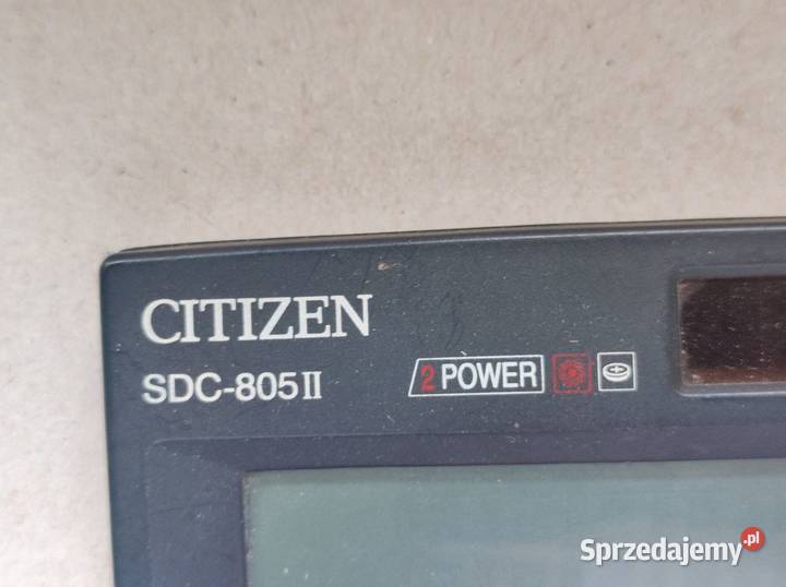 Citizen SDC805II kalkulator biurowy podręczny świętokrzyskie Kielce sprzedam