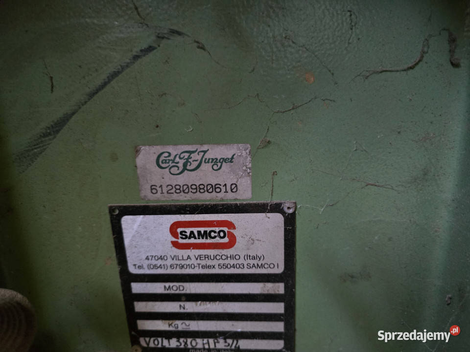Frezarka dolnowrzecionowa SAMCO ITALY z posuwem sprzedam