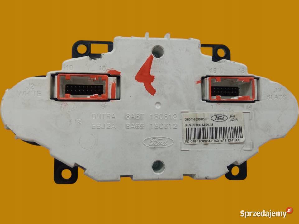 PANEL STEROWANIA C1BT18C612BF Ford Fiesta Mk7 Rok produkcji 2016