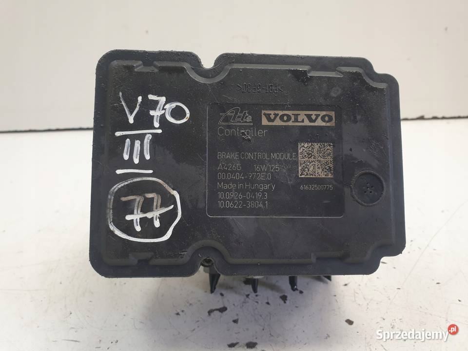 Volvo V70 III POMPA ABS Sterownik P31423347 Układ ABS i ESP