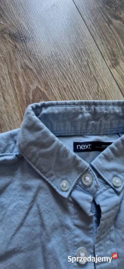 koszula jeans jeansowa Next r 134140 elegancka Ubrania wizytowe i koszule małopolskie Kraków