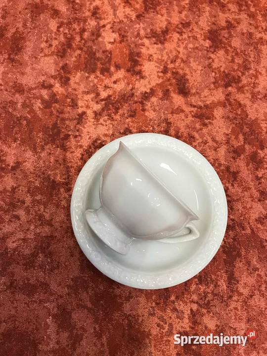 Filizanka mokka Rosenthal Maria Biala Kielce