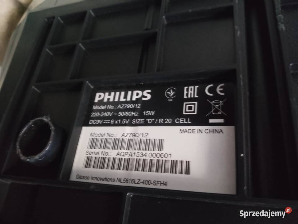 radiomagnetofon philips az79012 usb radio cd Legnica