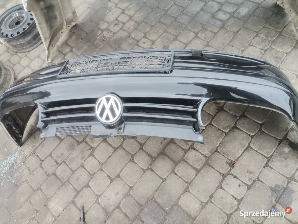 VW GOLF 4 IV ZDERZAK PRZÓD PRZEDNI CZARNY Motoryzacja