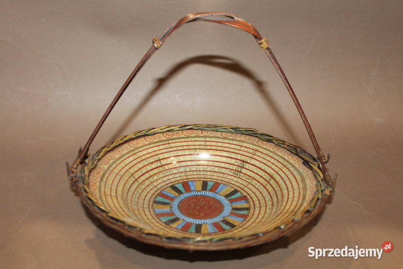 Porcelanowa patera Chikaramachi Japonia 968 Szczecin