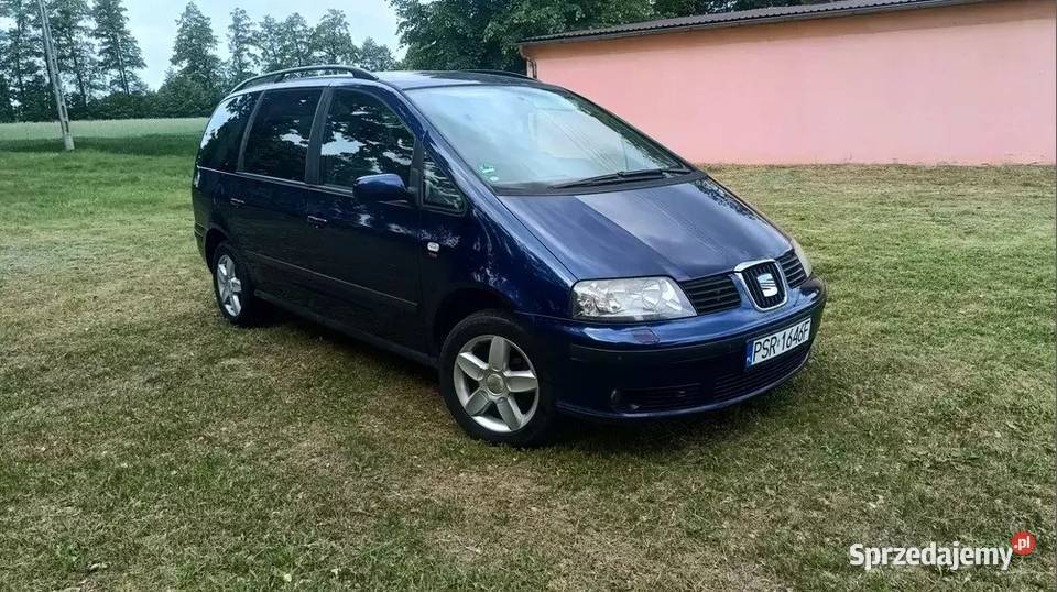 Seat Alhambra 20 TDI 7 osobowy 2007 hak 2t